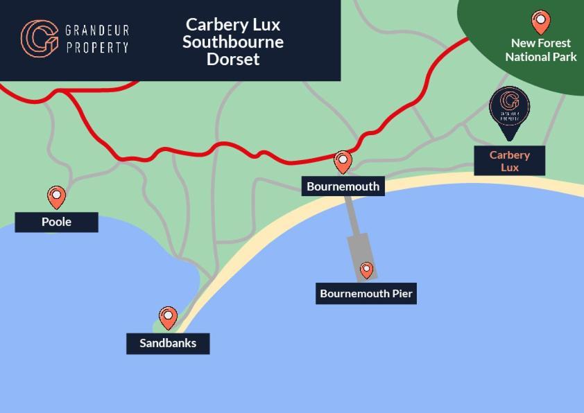 Carbery Lux By Grandeur Property Bournemouth Bagian luar foto